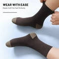 thumbnail image 5 of 5 Pairs Merino Wool Socks for Men, Super Thick Hiking Thermal Socks for Cold Weather, 5 of 6