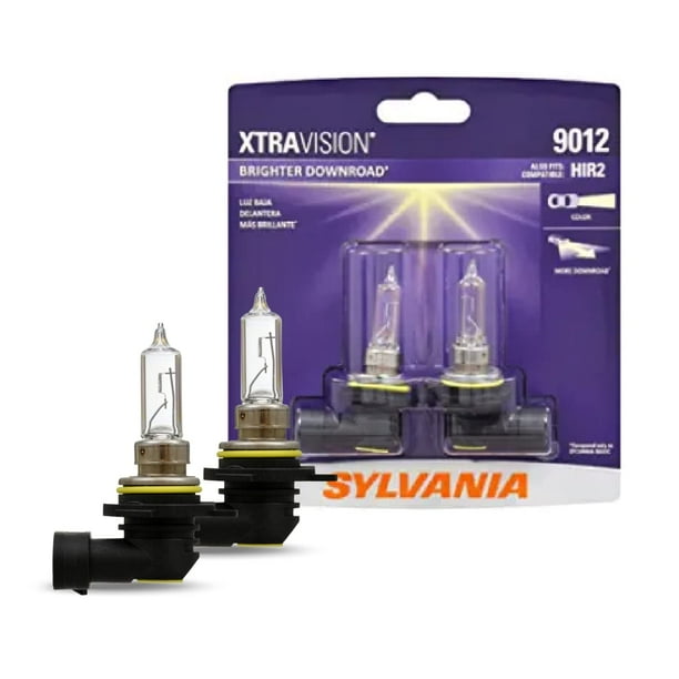 Bombilla halógena para faros delanteros SYLVANIA 9012 XtraVision (2 bombillas)