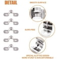 thumbnail image 4 of 30 PCS 20mm U Tube 304 en Acier Inoxydable Collier de Serrage pour Fixation en U de Collier de Fixation pour Fixation de Tuyau, 4 of 5