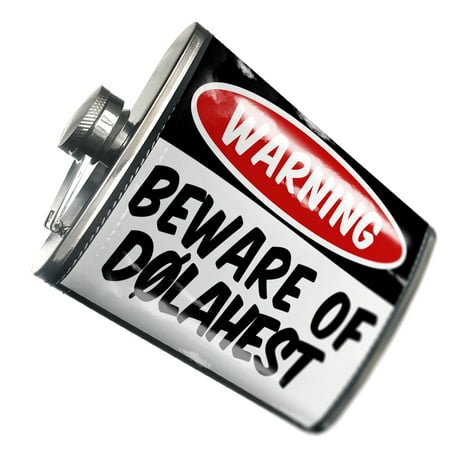 

NEONBLOND Flask Beware of the Dlahest Horse