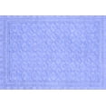 thumbnail image 1 of Ahgly Company Indoor Rectangle Oriental Blue Modern Area Rugs, 2' x 3', 1 of 4