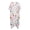 Watercolor Mermaid Underwater Pattern, variant on HELLHERO Cute Cartoon Dog Print Beach Kimono - Lightweight Loose Swimsuit Cover Up for Summer Vacation, Poolside & Beach Trips - Gift for Dog Lovers
