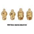 thumbnail image 3 of Adaptador MCX Macho A SMA Macho ANGGREK Latón Niquelado 50 Ohmios, 3 of 8