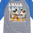 thumbnail image 3 of Disney - A Walk A Day - Toddler & Youth Raglan Graphic T-Shirt, 3 of 4