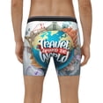 thumbnail image 4 of Disketp Travel Around The World Men's Boxer Briefs Men’s Underwear Boxer Briefs for Men, 4 of 7