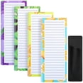 thumbnail image 2 of 4 Pcs To Do List Notepad, Magnetic Scheduler Task Pad with Planner Agenda Squares, 7.8x4.7” Tearable Memo Book - Clock In Memo List, Work Notebook, and Checklist Notepad， Style M, 2 of 9