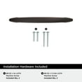 thumbnail image 4 of Amerock Arc 3-3/4 inch Center-to-Center Oil-Rubbed Bronze Cabinet Pull, 10 Pack, 4 of 4