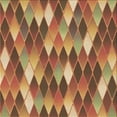 thumbnail image 1 of Ahgly Company Machine Washable Indoor Square Transitional Mahogany Brown Area Rugs, 6' Square, 1 of 7