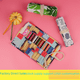 thumbnail image 2 of Estuche para lápices con cortina y bolígrafo de estilo japonés, bolsa de ganchillo personalizada, bolsa de almacenamiento para herramientas para recoger orejas, estuche para lápices en rollo de gran, 2 of 5