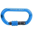 thumbnail image 3 of Locking Carabiner, O Type High Loaded Capacity Rock Mountaineer Carabiner  For Mountaineering Blue, 3 of 8