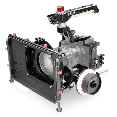 Shape Cage with Matte Box and Follow Focus for Sony Alpha a7R IV Camera