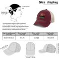 He Sees You When You're Pooping Hat for Mens Baseball Caps Soft Washed Workout Hat Light Weight