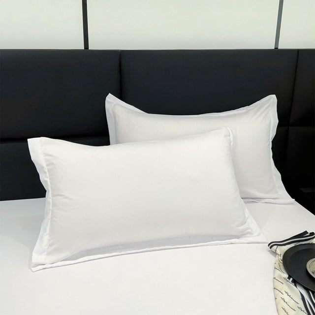 Birdeem Premium Solid Color Pillowcase, Soft Washed Cotton Material, King Size Cover for Full Bed Coverage, Luxury Design Enhances Bedroom Decor, Easy to Clean for Fresh Comfort