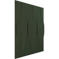 thumbnail image 2 of Ekena Millwork 19 5/8"W x 19 5/8"H Willow EnduraWall Decorative 3D Wall Panel, UltraCover Satin Hunt Club Green (Covers 2.67 Sq. Ft.), 2 of 6