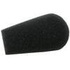 Show Chrome Foam Small Black Microphone Windsock (13-103)