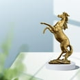 thumbnail image 3 of Colección moderna de decoración de estatuas de caballos , decoración Oro SM SunniMix Escultura de estatuilla de caballo, 3 of 8