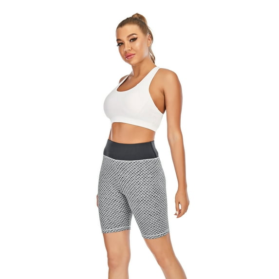 Summer Sports Short Fitness Women Yoga Shorts High Waist Push-up Five Points Shorts for Running Fitness Yoga Workout