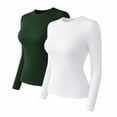 thumbnail image 3 of Playera George para Mujer, Manga Larga, Multicolor Talla Ch, 2 Piezas, 3 of 4