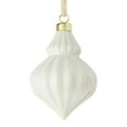 thumbnail image 5 of 4 Count White Ceramic Christmas Ornaments, by My Texas House, 5 of 6