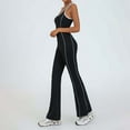 thumbnail image 3 of Women's High Waisted Activewear Jumpsuit - Stretchy Gym/Running/Yoga Romper for Athletic & Casual Wear, 3 of 8