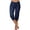 Z#1 Navy, variant on Dyfzdhu Women Cotton Blend Capri Jeggings Stretchy Skinny Pants Jeans Leggings Black
