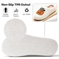 thumbnail image 5 of BERANMEY Halloween Slippers for Women Perfect Soft Plush Comfy Warm Slip-On Cute Womens Slippers Indoor Fluffy House Slippers for Women and Men Non-slip Fuzzy Flat Slides, 5 of 9