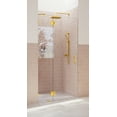 thumbnail image 2 of Glass Warehouse Gw-Gh-44 Halo 78" High X 44" Wide Hinged Frameless Shower Door - Bronze, 2 of 7