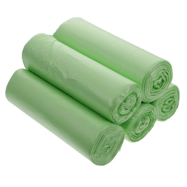 Bolsas de basura desechables clasificadas (100 unidades, verde claro)