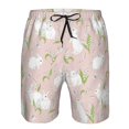 thumbnail image 4 of Naloa Rabbit Men's Beach Shorts, Surfing shorts, Swim trunks, Quick Dry Swim Trunks for Surfing Beach Fun - XX-Large, 4 of 9