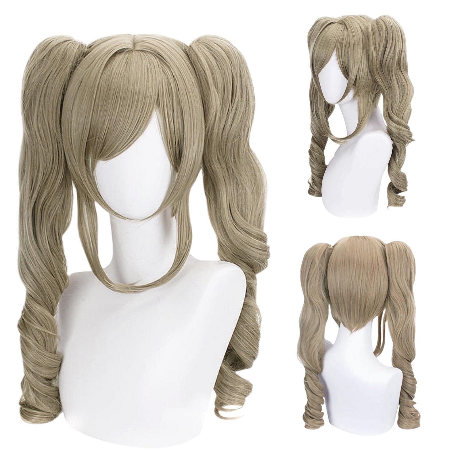 Human hair cosplay wigs hot sale