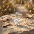 thumbnail image 5 of Rosec Jewels IGI Certified Lab Grown 2 Carat Diamond Pendant - with Chain - E-VS1 Quality - Gift for Special Person, 18K White Gold, 5 of 8