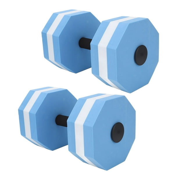 2 Piezas de Mancuernas de Agua EVA de Alta Densidad Juego de Mancuernas de Espuma Mancuernas de Ejercicio Acuático para Hombres y Mujeres Piscinas de Interior Entrenamiento de ANGGREK Otros