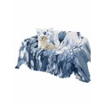 thumbnail image 2 of Navy Blue Flowers Couch Cover for 2 Cushion Couch, Summer Pastoral Botanical Washable Love Seat Sofa Covers Slipcover, Throw Sofa Covers for Pets, Furniture Protector 71"x102", 2 of 9