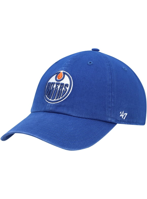 Men's '47 Royal Edmonton Oilers Clean Up Adjustable Hat - OSFA