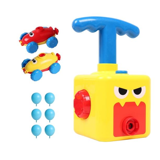 Vogacara Juego de juguetes para lanzar globos, coche de dibujos animados, aerodinámico, globo, Power Racer Kit Juguetes No.03 Vogacara FN000082-03B