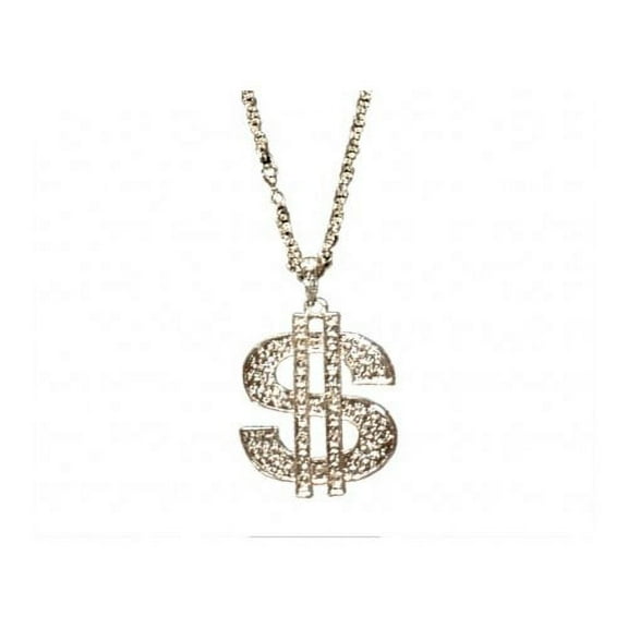 Sunnywood 3706S Sunnywood Novelty Dollar Sign Necklace