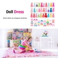thumbnail image 2 of Ropa Fiesta para Muñecas Btafrte Accesorios para Vestir Muñecas Familiares Aleatorios 60 Uds, 2 of 8