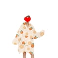 thumbnail image 2 of goowrom Family Cartoon Digital Printing Lamb Wool Warm Hooded Blanket, 2 of 10