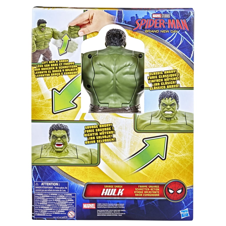Marvel Spider-Man Brand New Day Savage Smash Hulk Action Figure