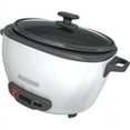 BLACK+DECKER 28Cup Cooked/14Cup Uncooked Rice Cooker and Food Steamer