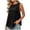 *1-Black, variant on Women's Side Split Workout Tank Top , Ladies' Layered Sleeveless Athletic Shirt , Summer Yoga Running Flowy Tops For Women,Army Green,S-2XL
