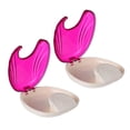 thumbnail image 1 of Aligner Retainer Box Portable Design Seashell Shaped Rosy Color Protection For Teeth Aligners 2Pcs, 1 of 5