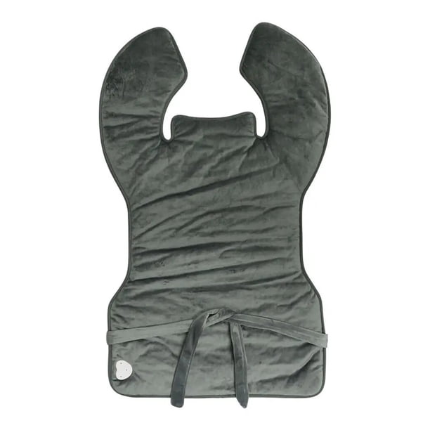 Manta eléctrica para espalda, 56x94cm, hombros y cuello, almohadilla de calefacción Lumbar, Cervical, 6 niveles de calentamiento rápido