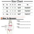 thumbnail image 3 of TMOYZQ High Waisted Bikini Sets for Women Ribbed Swimsuit High Cut Color Block Adjustable Straps Bathing Suit M~XL, 3 of 3