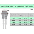 thumbnail image 3 of NELEUS Womens Workout Shorts High Waist Athletic Seamless Butty Lift Yoga Shorts 1 Pack, Light Green, US Size XL, 3 of 7