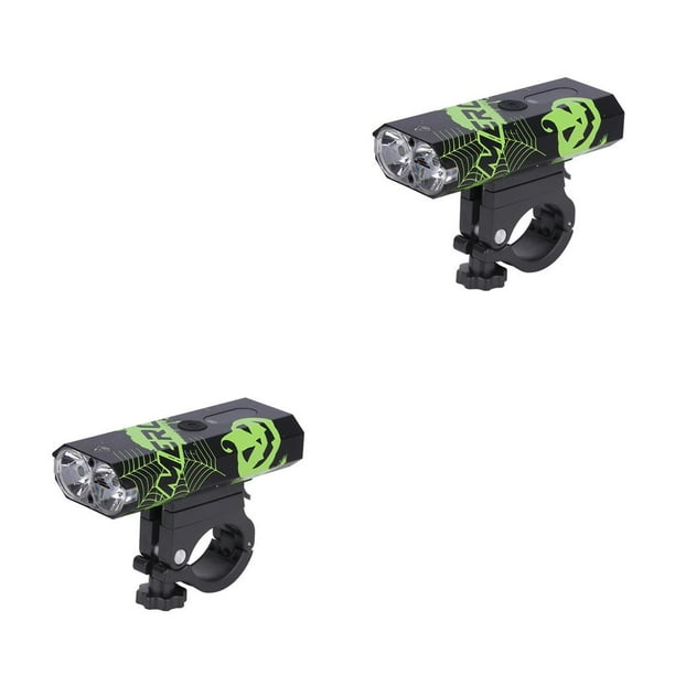 Luz Delantera de Bicicleta Toystoory USB Inteligente 600lm Carga Rápida Color Negro Rojo