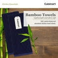 thumbnail image 7 of Cuisinart Kitchen Towels - Ultra Soft, Absorbent & - Premium / Cotton Fiber Blend - Navy Aura, Set of 2, 16" x 26" - Diamond Pattern, 7 of 7