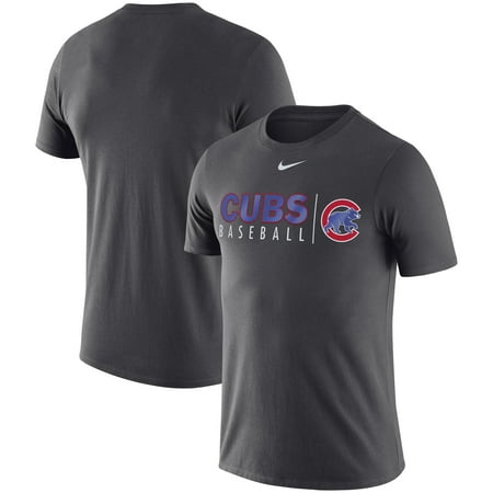 - Chicago Cubs Nike MLB Practice T-Shirt - Anthracite
