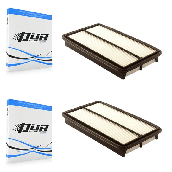 PUR Engine Air Filter (2 Pack) for Car Honda Odyssey Pilot Acura MDX K57-100290