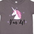 thumbnail image 4 of Inktastic 4th Birthday Cute Unicorn Girls Toddler T-Shirt, 4 of 5